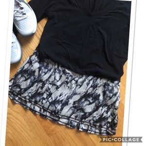 Lululemon Pace Setter Skirt, Great Granite Black